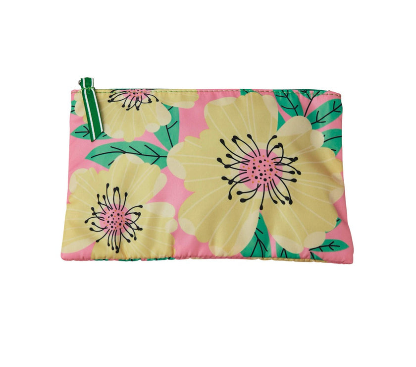 Yellow Rose Pouch Bag