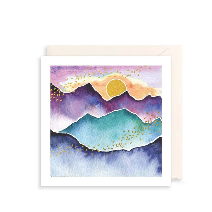 Mountains Birthday Card