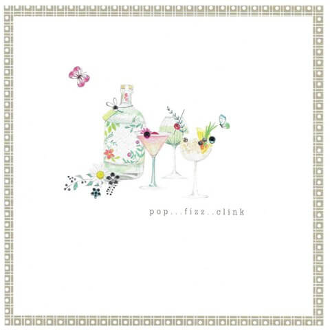 Pop Fizz Birthday Card