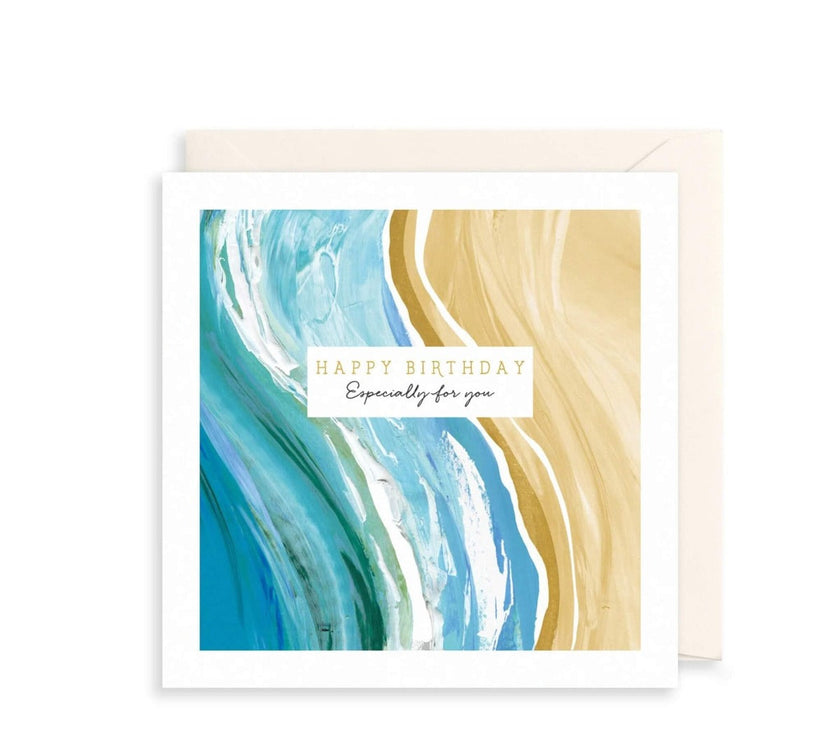 Beach Birthday Card