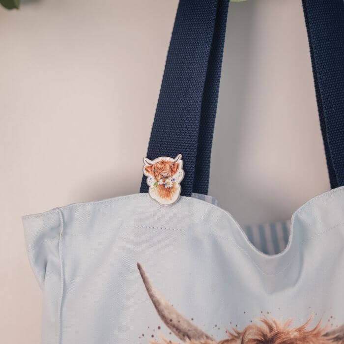 Cow Pin Badge - House of Cards