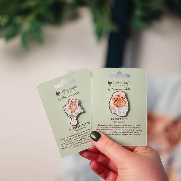 Mouse Pin Badge - House of Cards