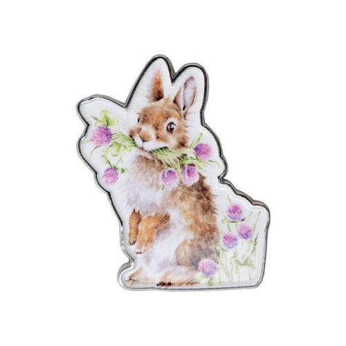 Rabbit Pin Badge