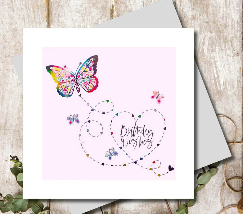 Butterfly Birthday Card