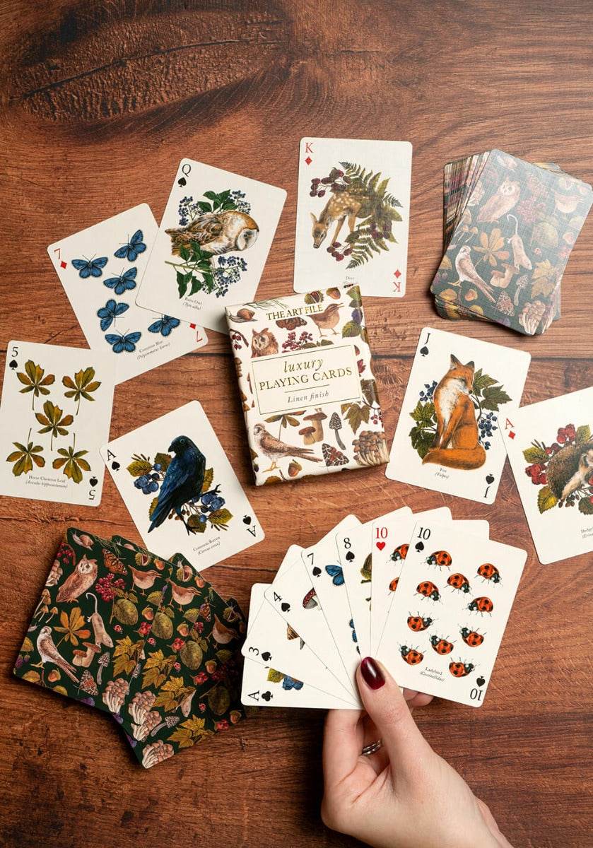 Nature Playing Cards - House of Cards