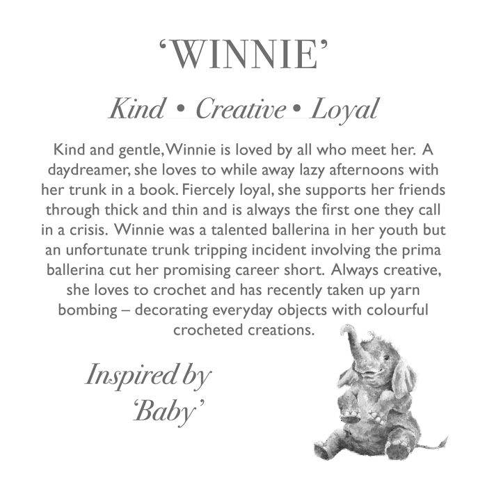 Winnie Elephant Plush Toy - House of Cards