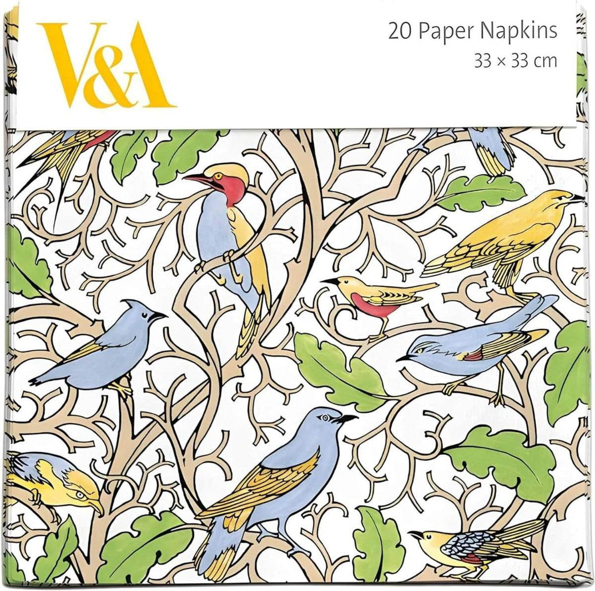 Voysey Birds Napkins - House of Cards