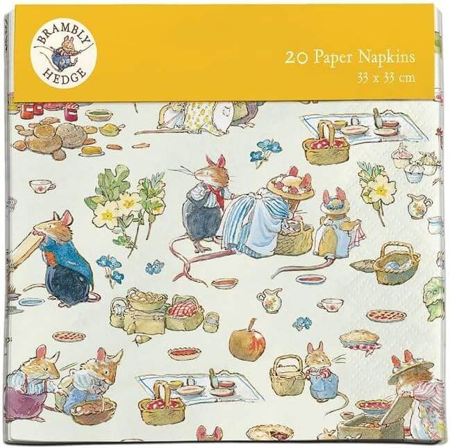 Brambly Hedge Napkins - House of Cards