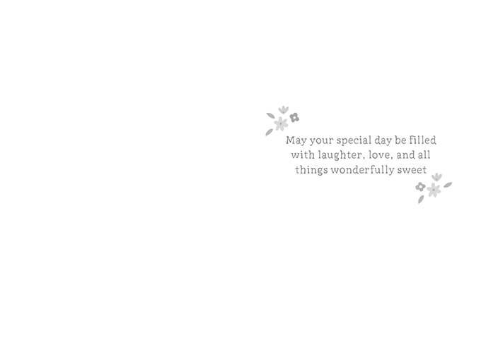 Pansy Cake Birthday Card - House of Cards