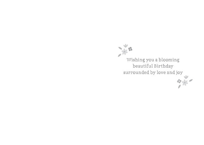 Pansy Shed Birthday Card