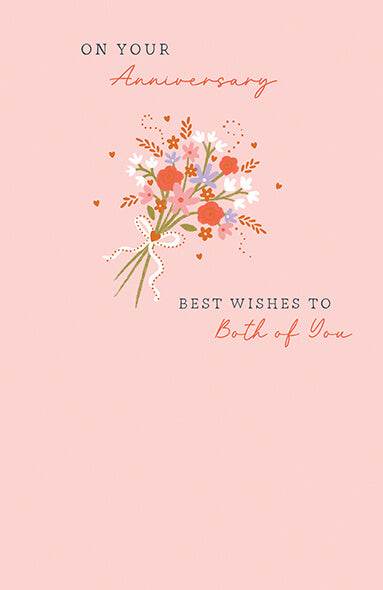 Anniversary Both of You Card - House of Cards