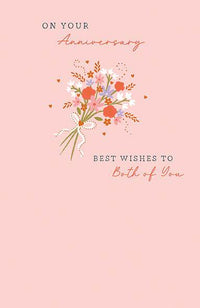 Anniversary Both of You Card - House of Cards