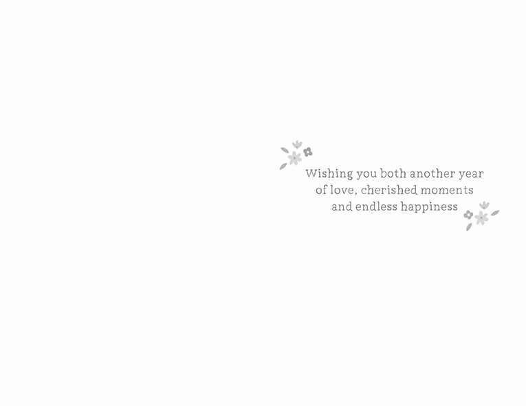Anniversary Both of You Card - House of Cards