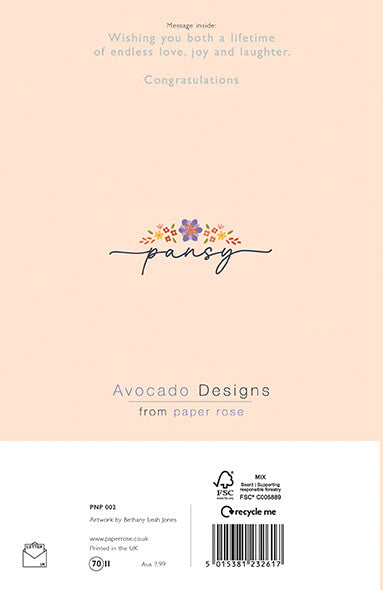 Wedding Toast Card