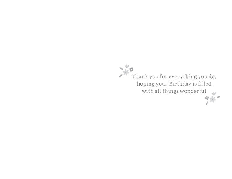 Mum Birthday Card