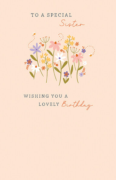Sister Birthday Card
