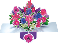 Pop Up Lilies Greeting Card