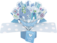Pop Up New Baby Boy Card