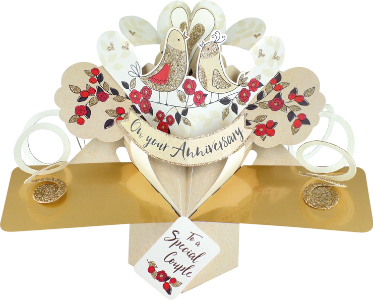 Pop Up Special Couple Anniversary Card