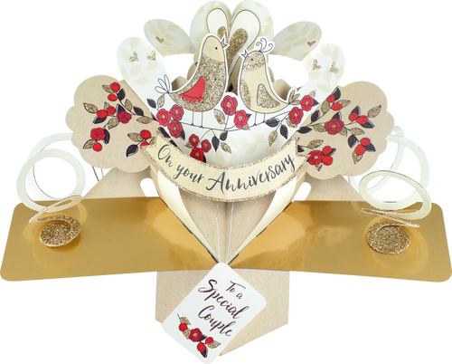 Pop Up Special Couple Anniversary Card