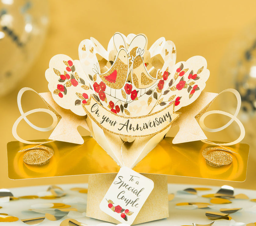 Pop Up Special Couple Anniversary Card