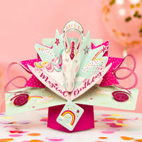 Pop Up Unicorn Birthday Card
