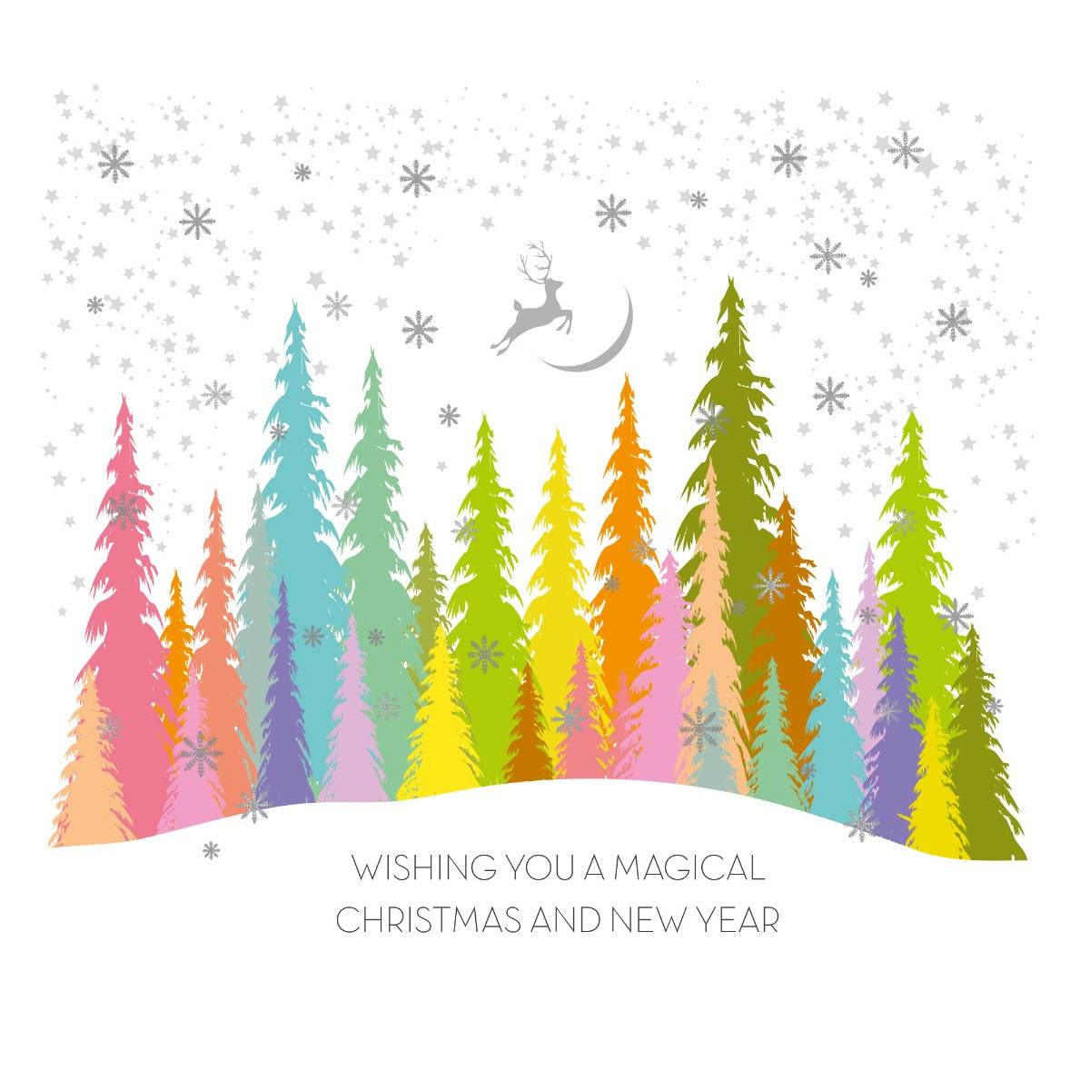 Pop Magical Forest Christmas Boxed Cards - House of Cards