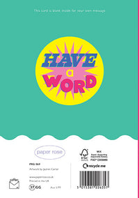 HAW Lying Card