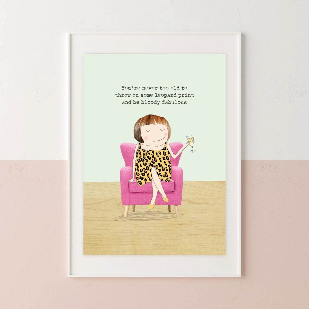 Fabulous A4 Art Print - House of Cards