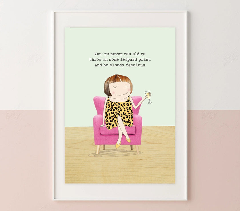 Fabulous A4 Art Print