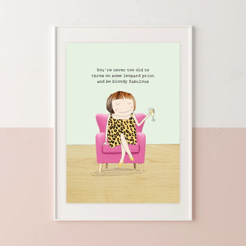 Fabulous A4 Art Print