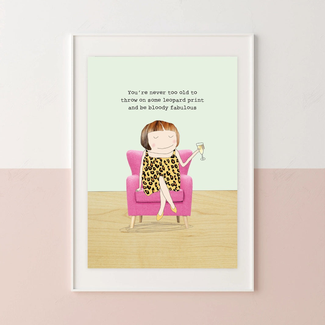 Fabulous A4 Art Print