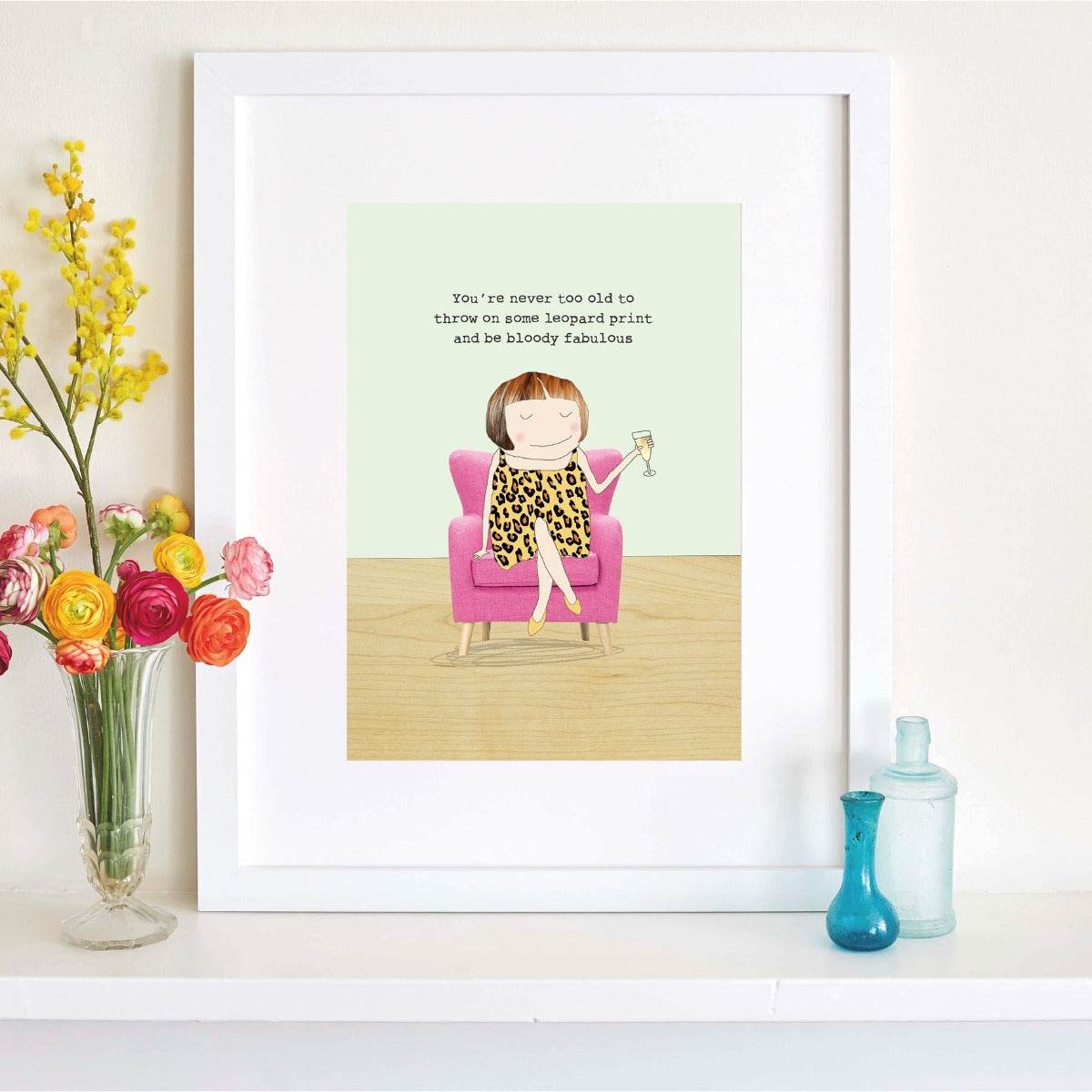 Fabulous A4 Art Print - House of Cards