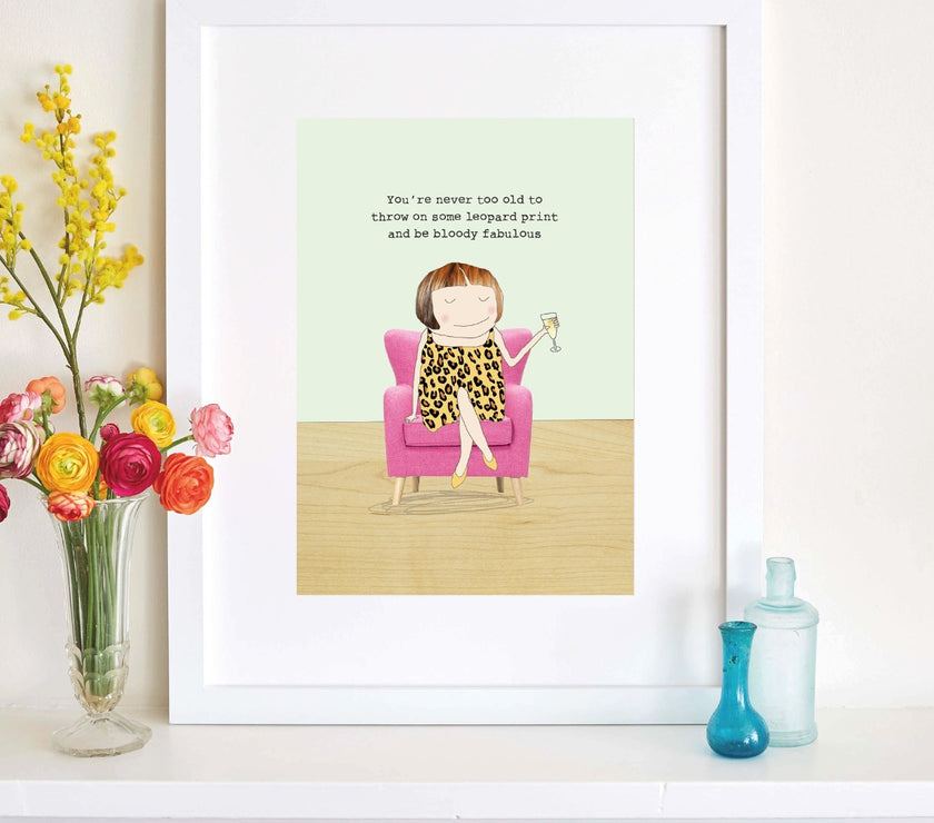 Fabulous A4 Art Print