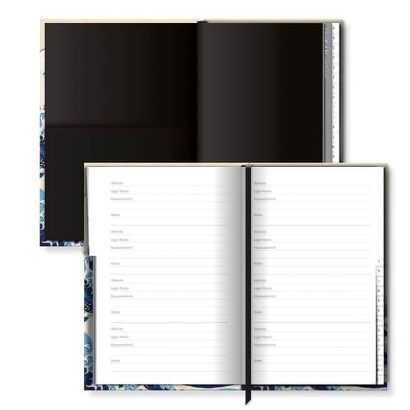 Great Wave Password Book - House of Cards