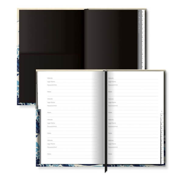 Great Wave Password Book