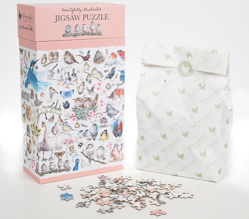 Garden Birds Jigsaw Puzzle