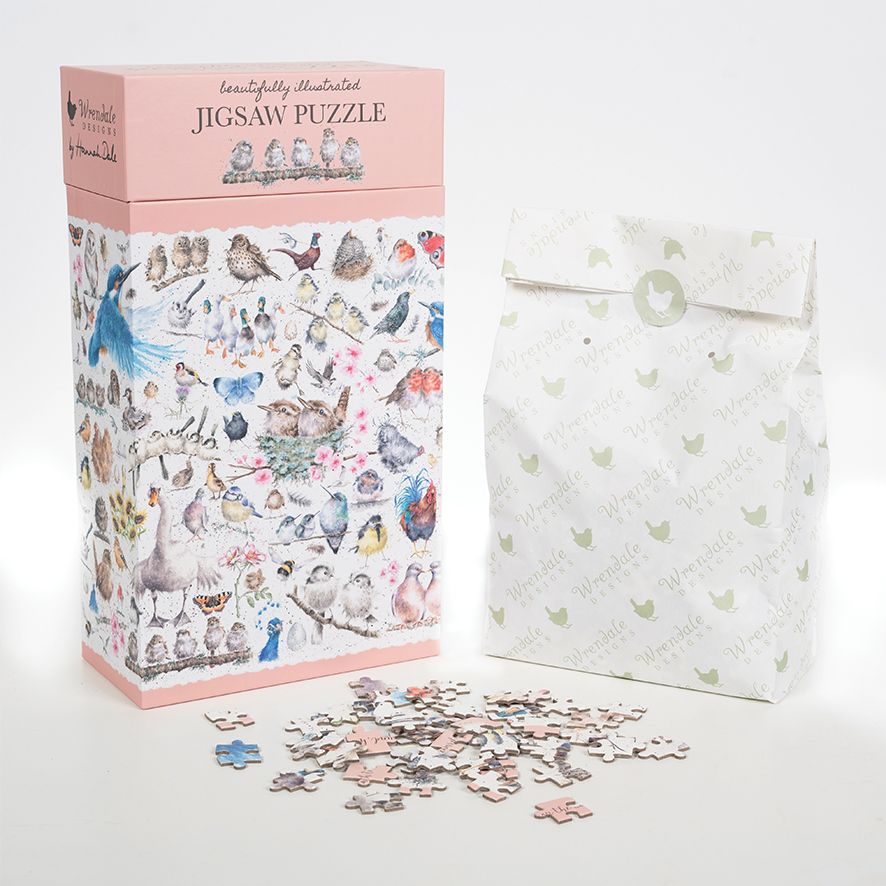 Garden Birds Jigsaw Puzzle
