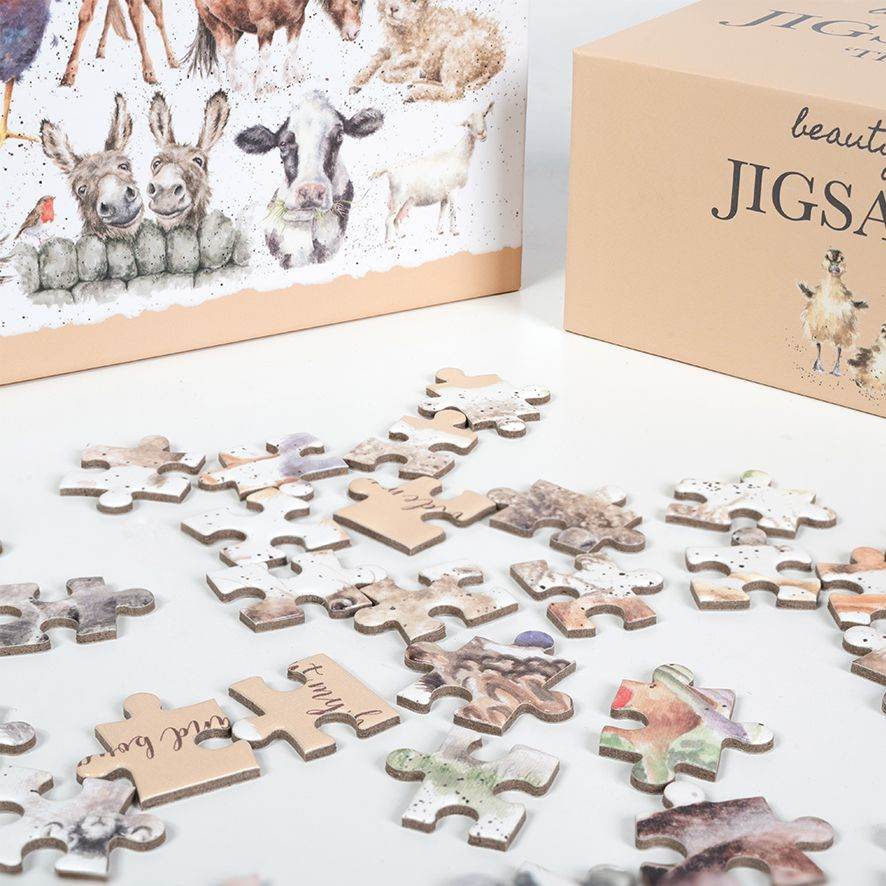 Farmyard Friends Jigsaw Puzzle - House of Cards