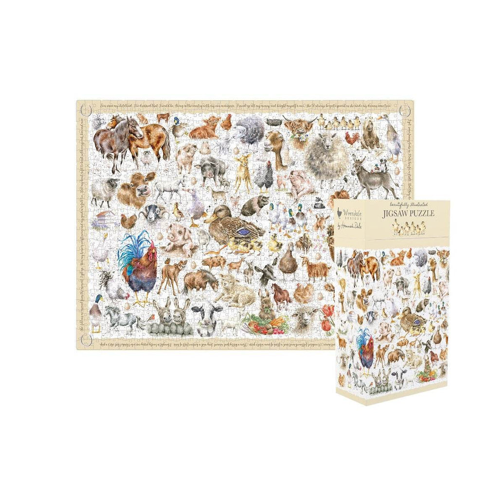 Farmyard Friends Jigsaw Puzzle - House of Cards