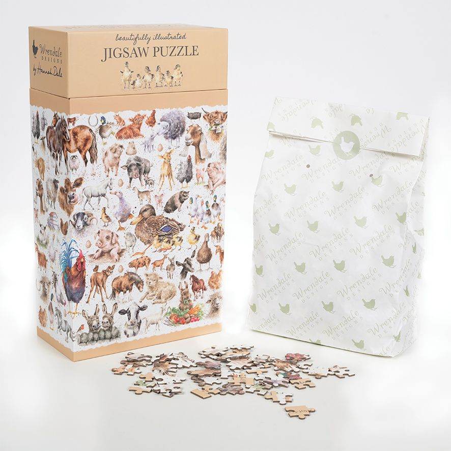 Farmyard Friends Jigsaw Puzzle - House of Cards