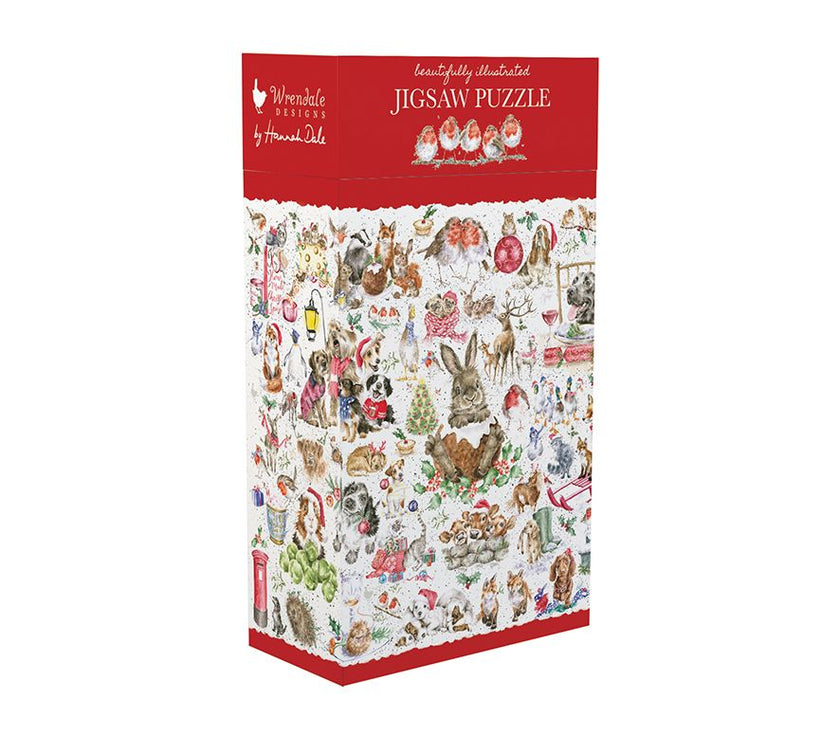 Country Set Christmas Jigsaw Puzzle