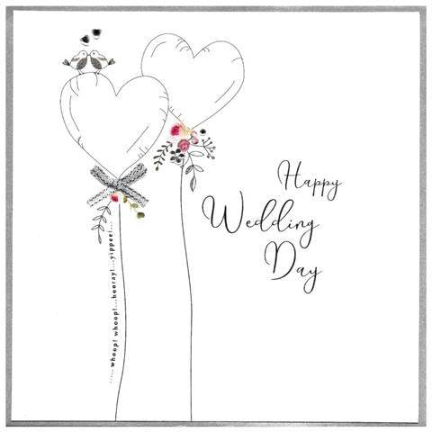 Happy Wedding Day Card - House of Cards