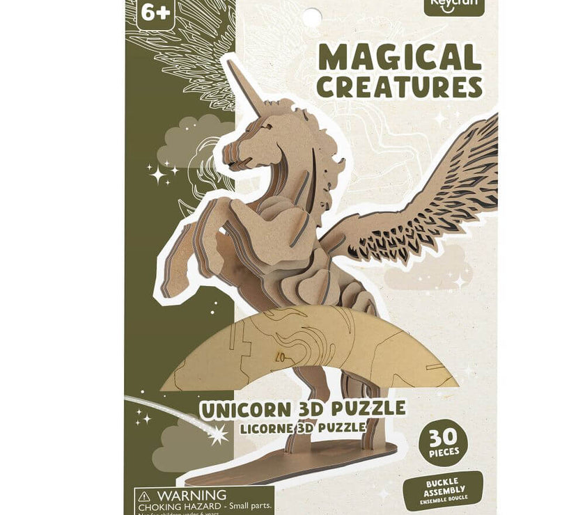 Unicorn 3D Puzzle