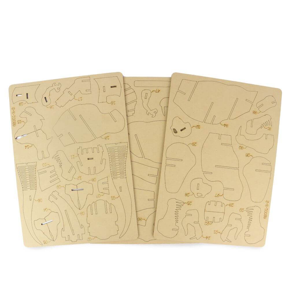 T-Rex 3D Puzzle - House of Cards