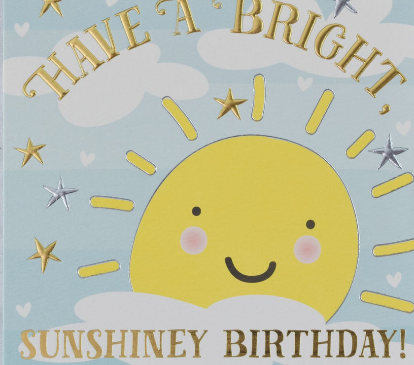 Sunshiney Birthday Card