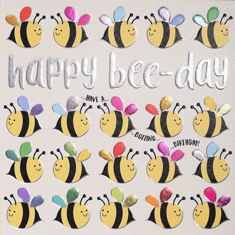 Quicksilver Happy Bee-day Card - House of Cards
