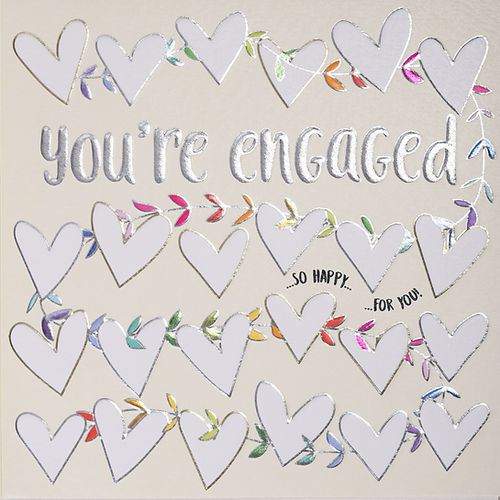 Quicksilver You're Engaged Greeting Card