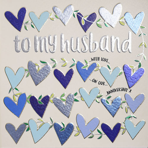 Quicksilver Husband Anniversary Greeting Card