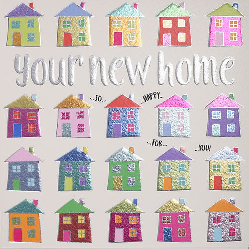 Quicksilver Your New Home Greeting Card